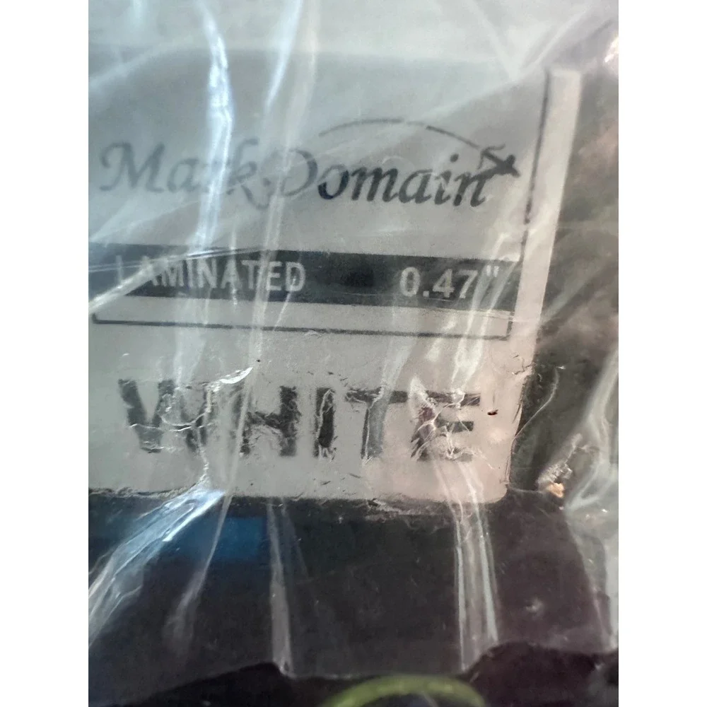 MarkDomain Label Tape 4-Pack Laminated White 0.47